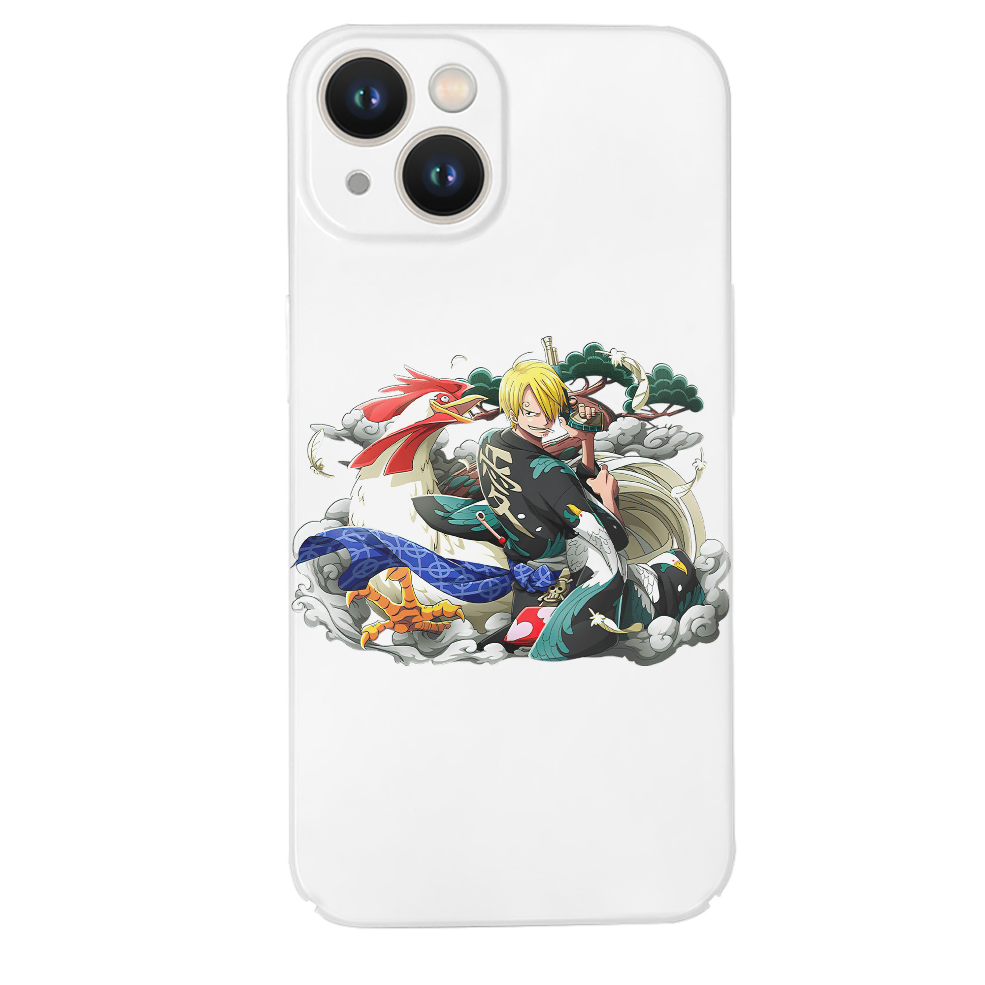 （画像用） ワンピース サンジ ONE PIECE Sanji 【iPhone 14シリーズ対応】ハードケース